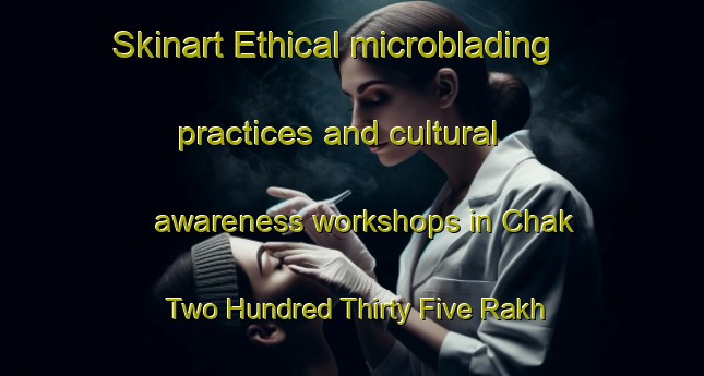 Skinart Ethical microblading practices and cultural awareness workshops in Chak Two Hundred Thirty Five Rakh Branch area | MicrobladingTraining | MicrobladingClasses | SkinartTraining-Pakistan